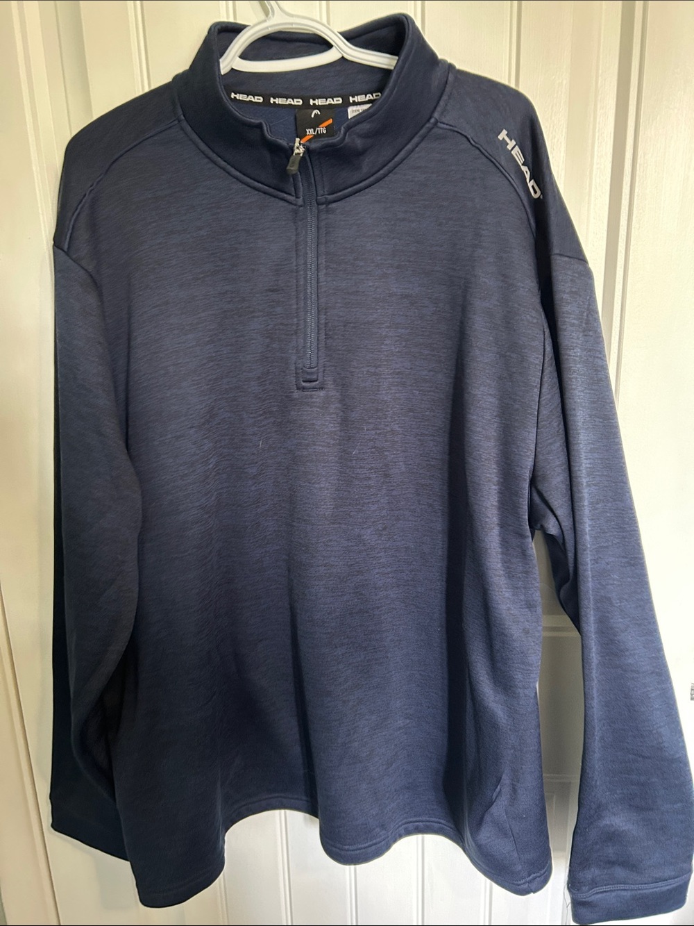 Head Men's Heather Navy Quarter-Zip Pullover